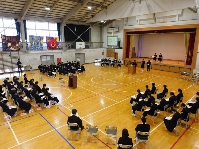 生徒会の様子全体