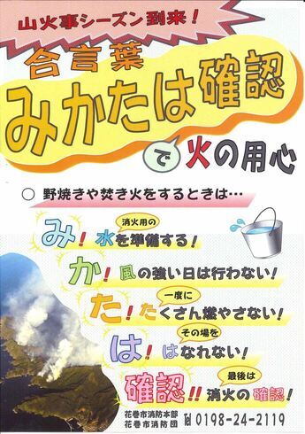 みかたは確認のチラシ