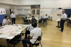 亀ケ森振興センターワークショップの様子(2)