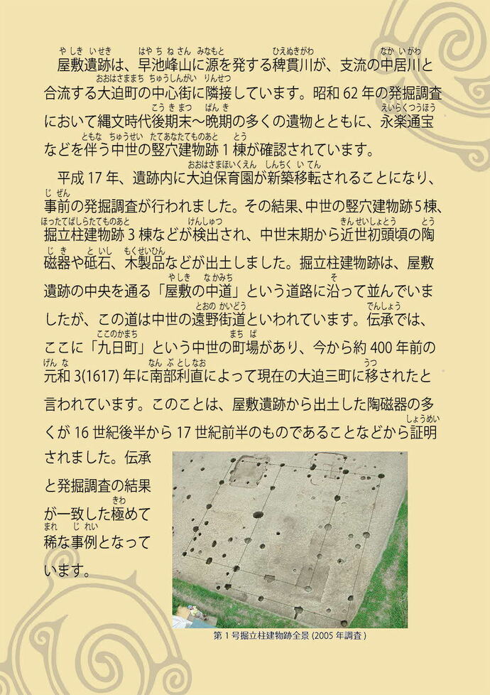 屋敷遺跡シート1-2