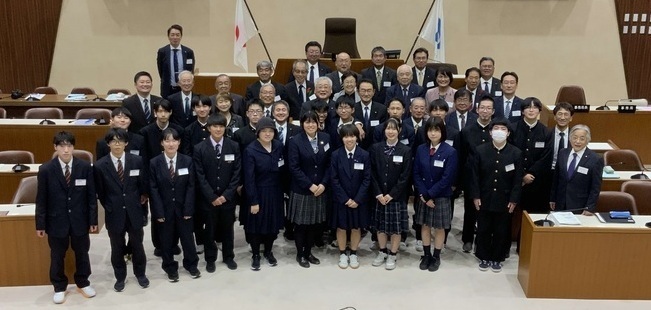 高校生議会集合写真