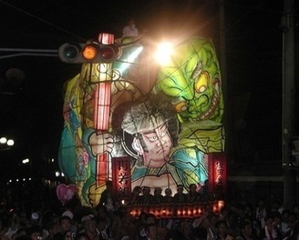 あんどん山車の写真（1）