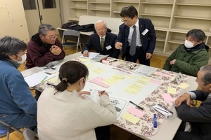 外川目振興センター ワークショップの様子(1)