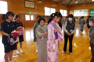 着付け体験(女子)