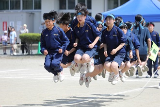 2学年種目「大繩跳び」