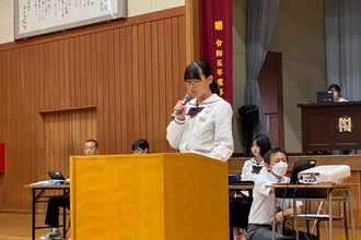 前期生徒総会1